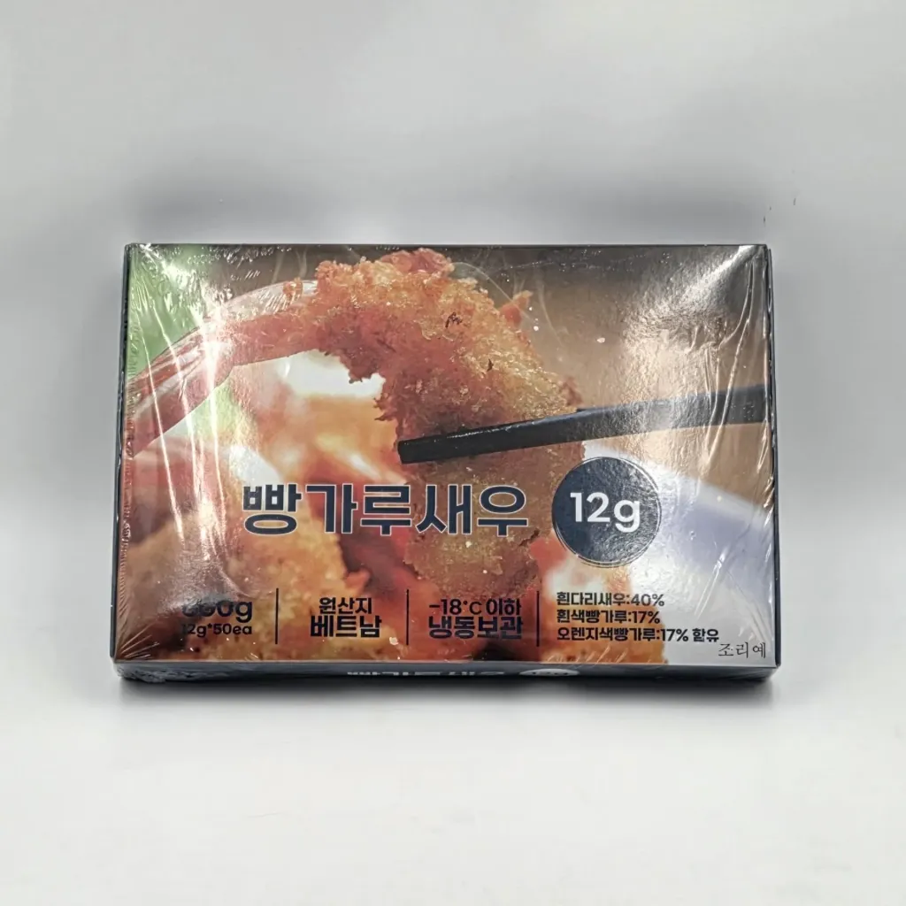 (직수입)빵새우튀김 12g 600(g)pack*10
