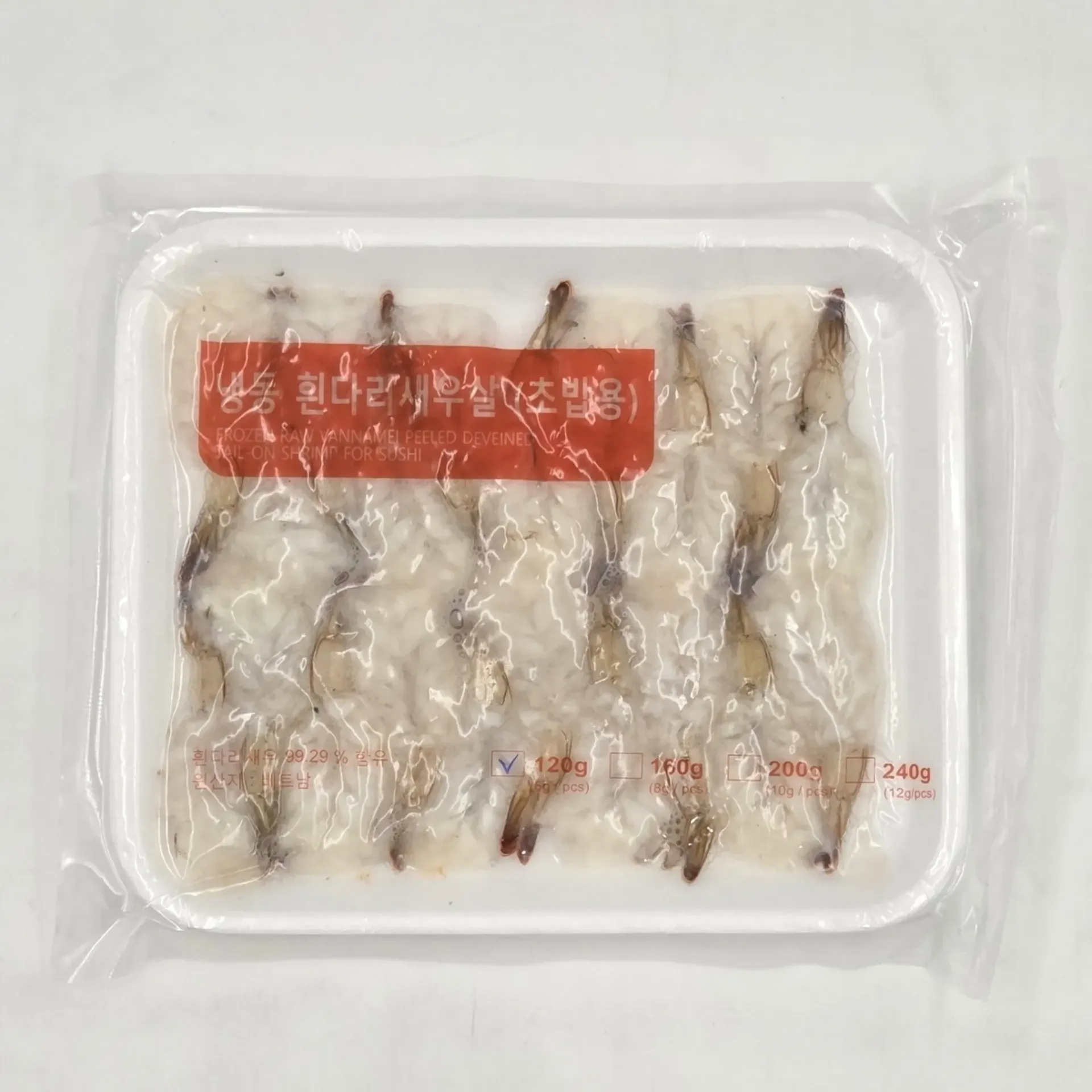 (직수입)백미새우6g 120(g)pack*30